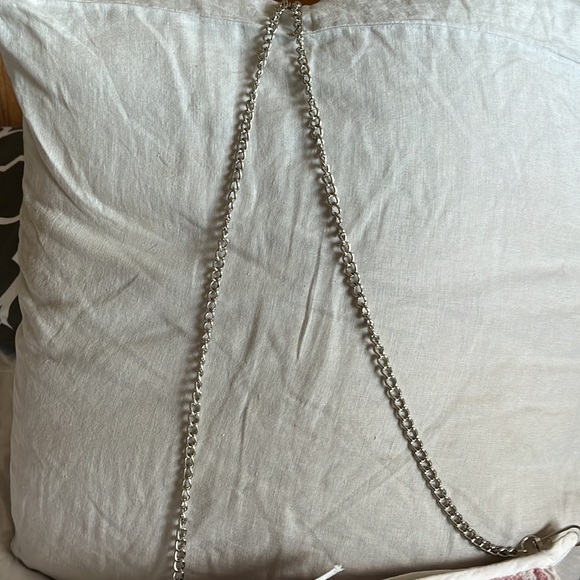 Pink & white Dior Terri cloth purse - Picture 4 of 6